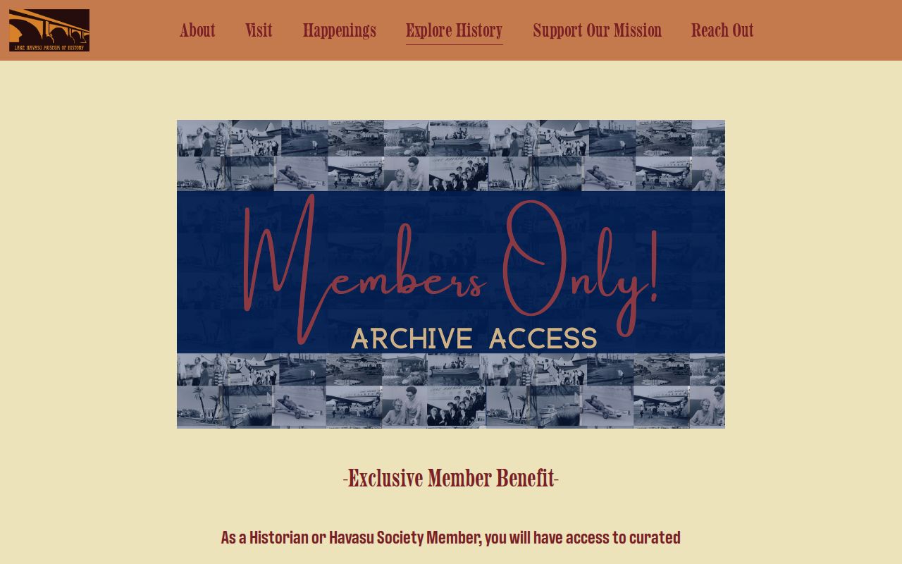 Lake Havasu City historical directory clues in the museum member archive