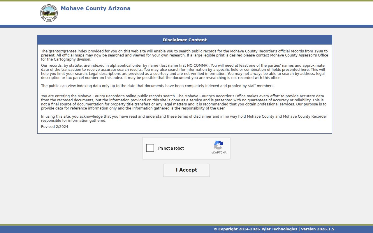 Lake Havasu City previous residents recorded document search